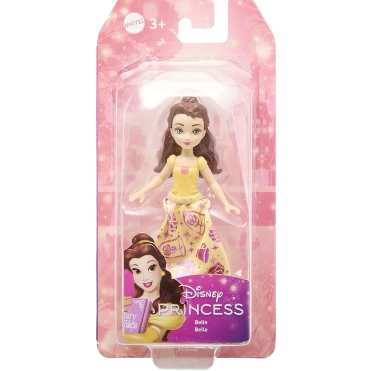 Poupée mini princesse Disney tissu pailleté 16,5x3,5xH8cm (plusieurs modèles) < Gifi Outlet