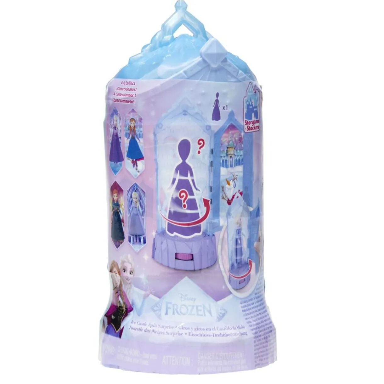 Poupée tourelle reine des neiges Frozen Ø7,5xH16cm (3 modèles) < Gifi Best