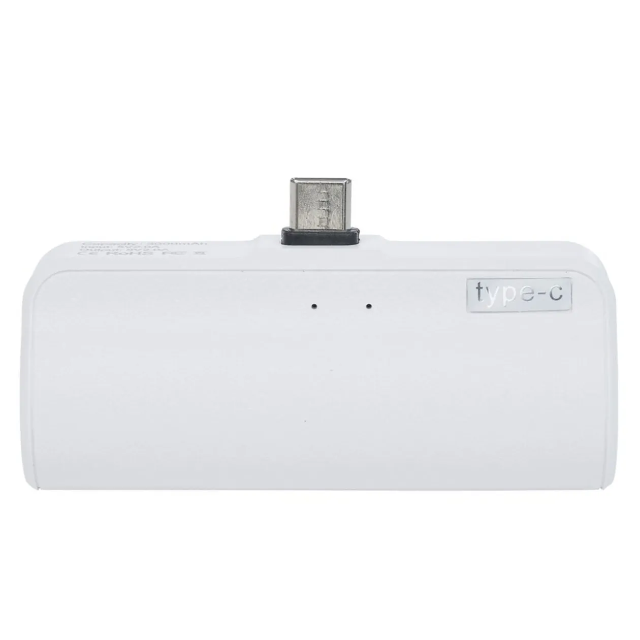 Powerbank mini lightning blanc