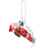 Père Noël grimpeur sur échelle h. 20 cm < Gifi Discount