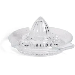 Presse citron en verre Ø13xH6,5cm