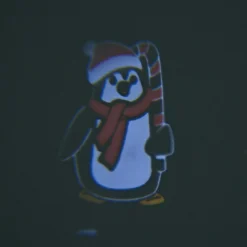 Projecteur extérieur LED solaire Noël motifs animés < Gifi Outlet