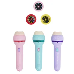 Projecteur lampe de poche 24 images polystyrène + 3 ans - 3 coloris