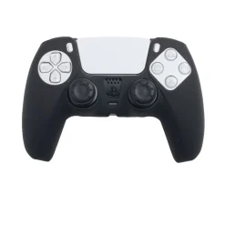 Protection en silicone noir pour manette de console PS5 < Gifi Online