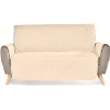 Protège canapé blanc ivoire 3 places 279x179cm < Gifi Outlet