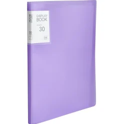 Protège document A4 couverture violet transparent 60 vues < Gifi Outlet