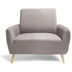 Protège fauteuil extensible uni gris 90 / 145 cm < Gifi Sale