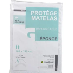 Protège matelas imperméable 140x190 < Gifi Online