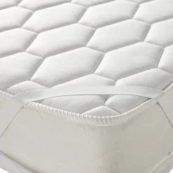 Protège matelas 1 personne éponge imperméable anti-acariens 90x190cm