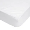 Protège matelas tissu bouclette blanc 140x190cm