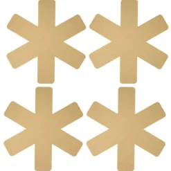 Protège-poêle x4 feutrine Ø38cm (4 modèles)