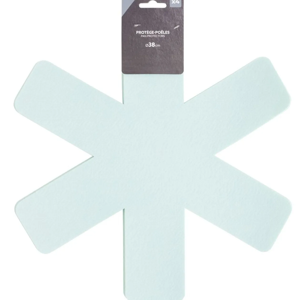 Protège poêle x4 feutrine Ø38cm (4 modèles)