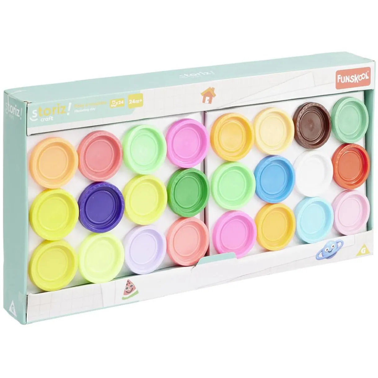 Pâte à modeler 56g x24 < Gifi Discount