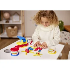 Pâte à modeler x3 avec machine à presse