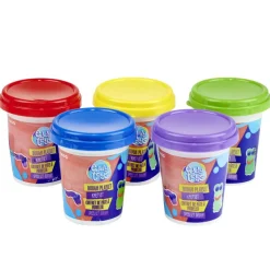 Pâte à modeler x5 pots multicolore 140g < Gifi Online