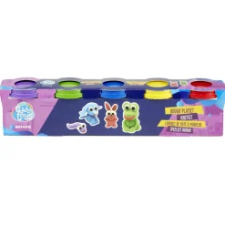 Pâte à modeler x5 pots multicolore 140g < Gifi Online