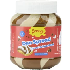 Pâte à tartiner Duo Spread cacao et noisette 400gr