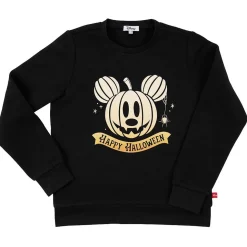 Pull adulte Disney Halloween Mickey phosphorescent - Taille L
