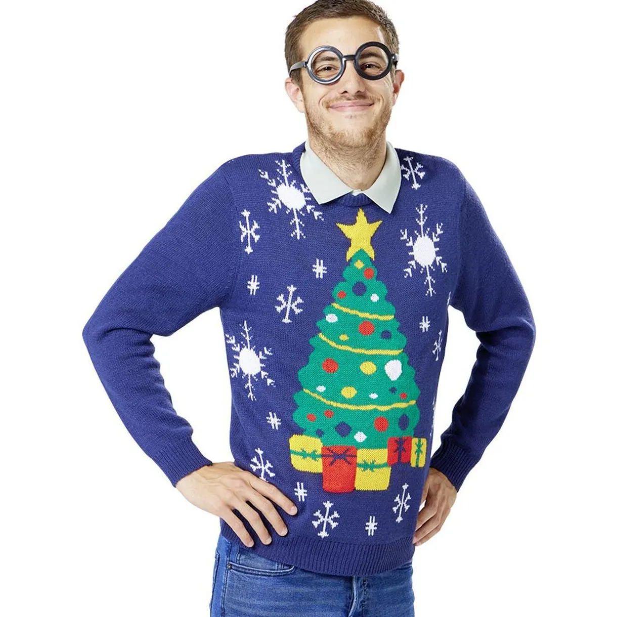 Pull de Noël lumineux à led Adulte Taille M < Gifi Hot