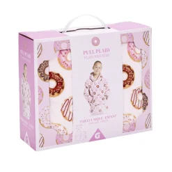 Pull plaid enfant motif donut Taille unique < Gifi Hot
