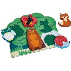 Puzzle animaux feutrine