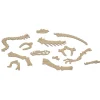 Puzzle 3D en papier carton brun (4 modèles) < Gifi Clearance