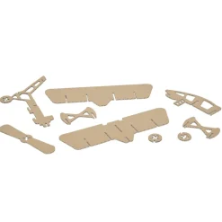 Puzzle 3D en papier carton brun (4 modèles) < Gifi Clearance