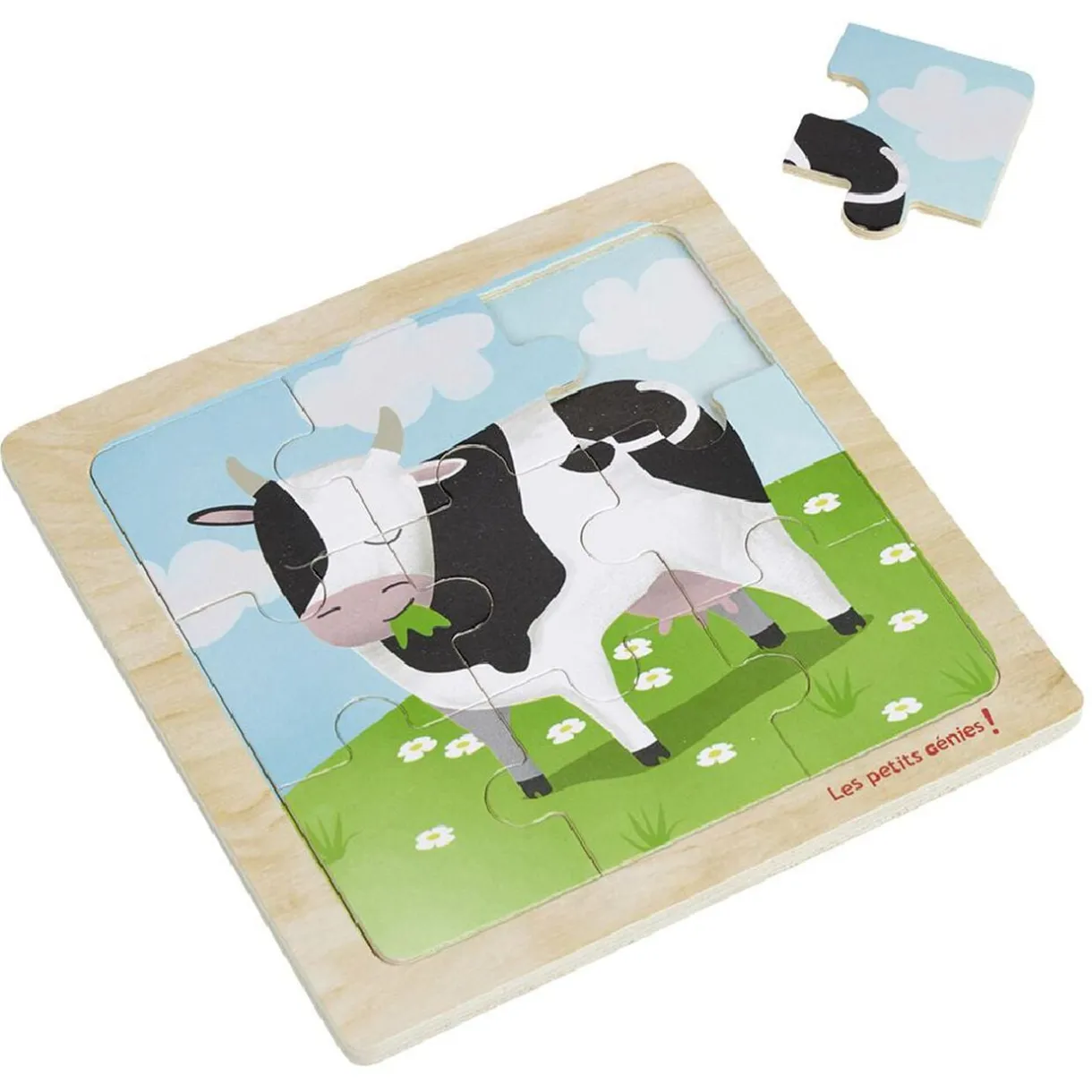 Puzzle en bois 9 pièces < Gifi Outlet