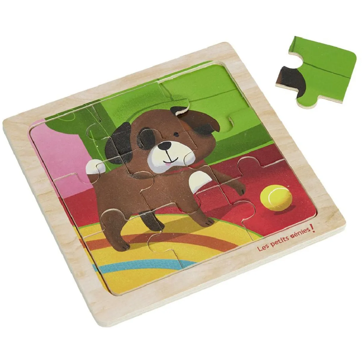 Puzzle en bois 9 pièces < Gifi Outlet