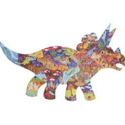 Puzzle enfant forme animaux 80à200 pièces carton (4 modèles)