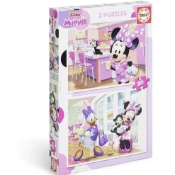 Puzzle enfant 20 pièces Minnie x2 < Gifi Hot