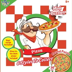 Puzzle rond pizza 36 pièces < Gifi Online