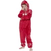 Pyjama combinaison de Noël enfant rouge blanc