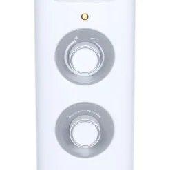 Radiateur bain d'huile à roulettes blanc 1500W Homday 3 niveaux de chaleur < Gifi Sale