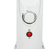 Radiateur bain d'huile 650W Alpina métal blanc 24x14xH39cm