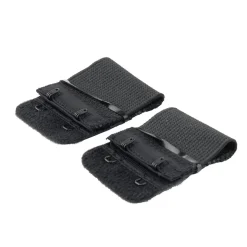Rallonge de soutien-gorge polyester noir 30x10mm