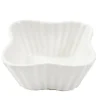 Ramequin carré céramique contour texturé blanc 7,5x7,5xH3,5cm < Gifi New