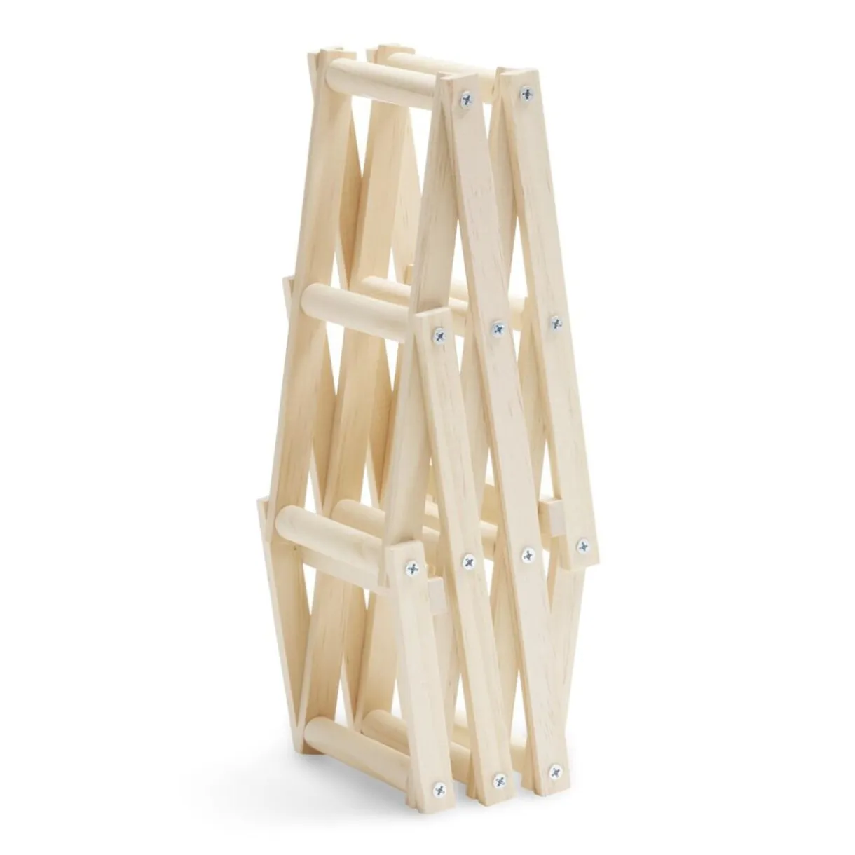 Range bouteille pliable en bois 5 cases 45x12,5xH24cm < Gifi Best