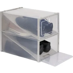 Range chaussures transparent x2 < Gifi Best