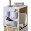 Rangement Box Cube pochette feutrine gris clair 34x30cm < Gifi Outlet