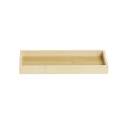 Rangement cosmétique en bambou 25x9,5xép2,5cm < Gifi