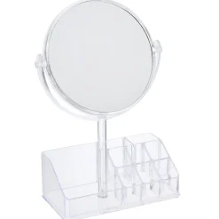 Rangement cosmétique miroir 9 compartiments 20x15xH5cm < Gifi Clearance