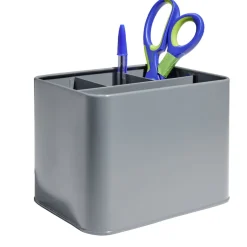 Rangement couverts fer gris 17x13xH12cm < Gifi Best