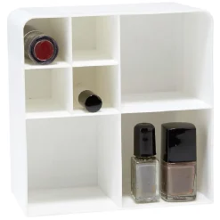 Rangement de cosmétique blanc 7 compartiments < Gifi Clearance
