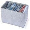 Rangement dressing 7 compartiments pliable 43x27xH32cm < Gifi