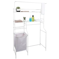 Rangement pour buanderie blanc < Gifi Outlet