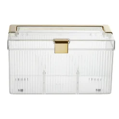 Rangement pour maquillage organisateur cosmétique 20,6x11,5xH11,5cm < Gifi