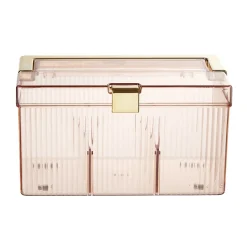 Rangement pour maquillage organisateur cosmétique 20,6x11,5xH11,5cm < Gifi