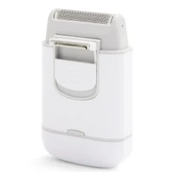 Rasoir électrique de poche avec brosse de nettoyage