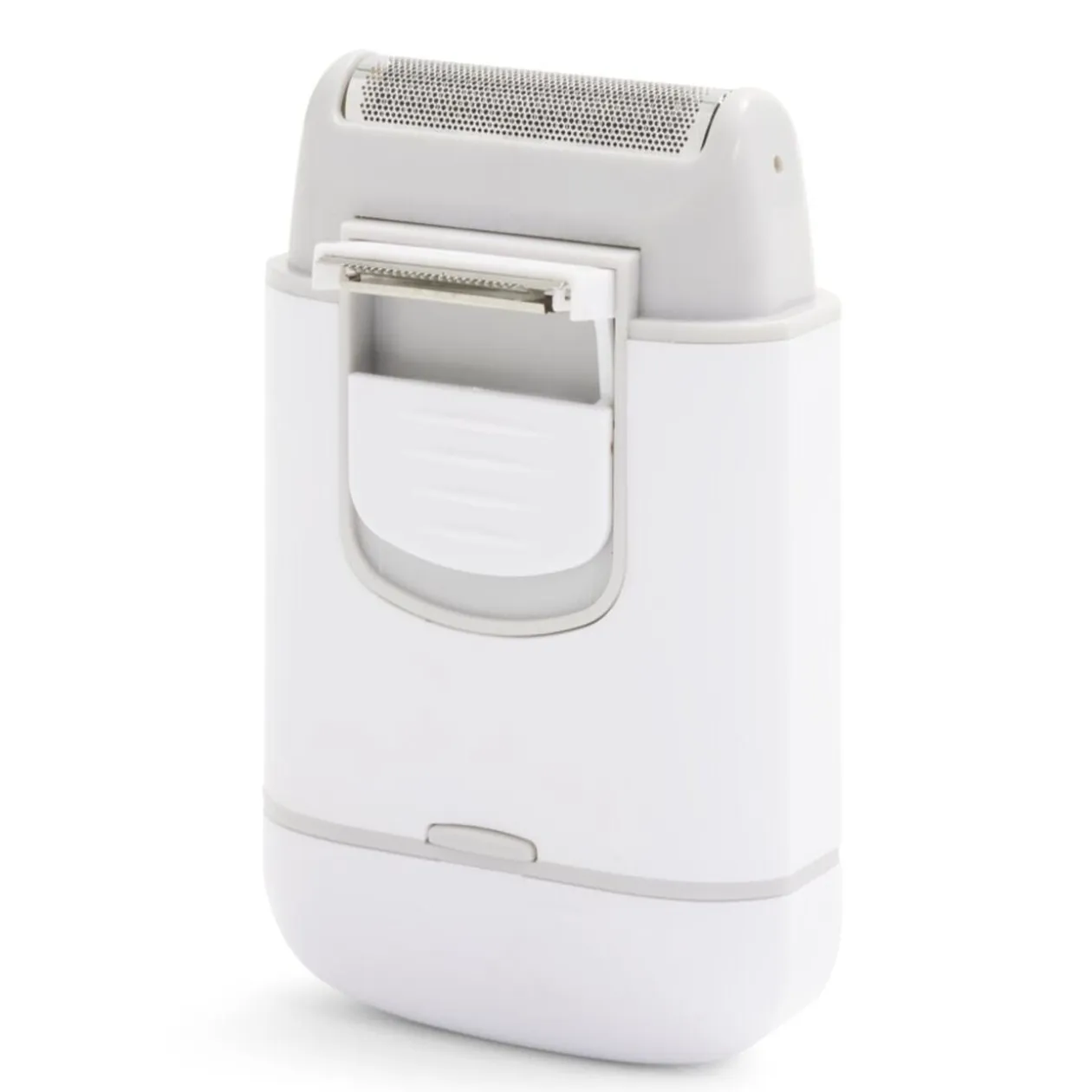 Rasoir électrique de poche avec brosse de nettoyage